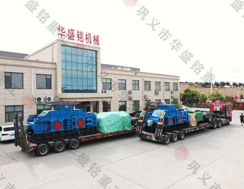 水泥廢料用什么破碎好？就用液壓對輥制砂機